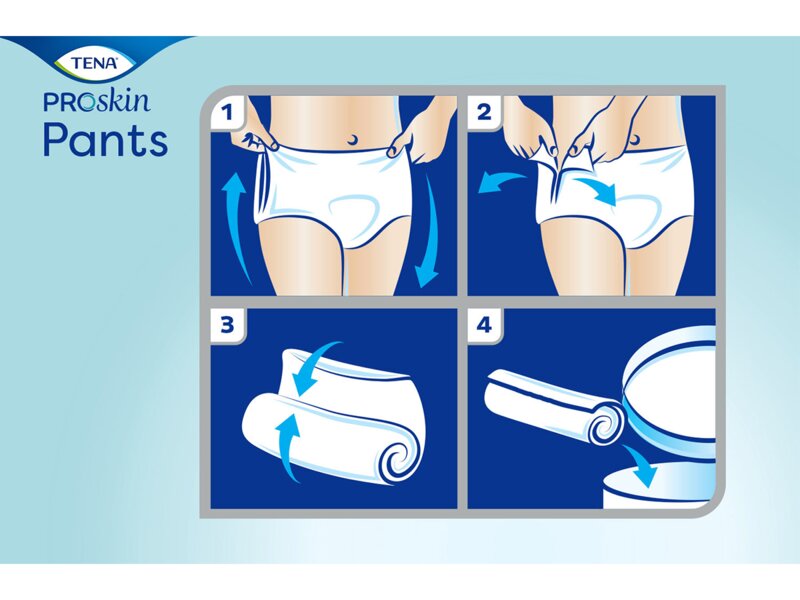 Tena Proskin Pants Plus XXS Inkontinenční kalhotky 14 ks