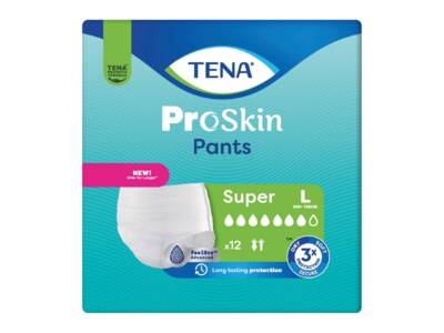 Tena Proskin Pants Super L Inkontinenční kalhotky 12 ks