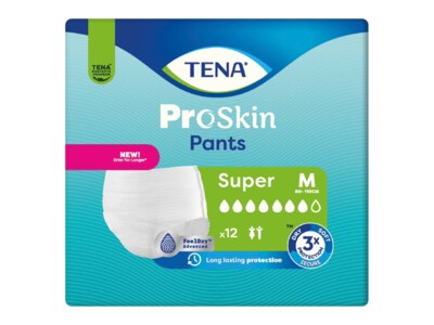 Tena Proskin Pants Super M Inkontinenční kalhotky 12 ks