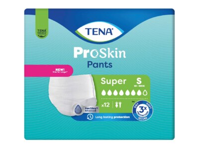 Tena Proskin Pants Super S Inkontinenční kalhotky 12 ks