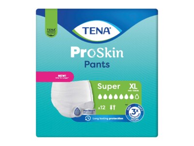 Tena Proskin Pants Super XL Inkontinenční kalhotky 12 ks