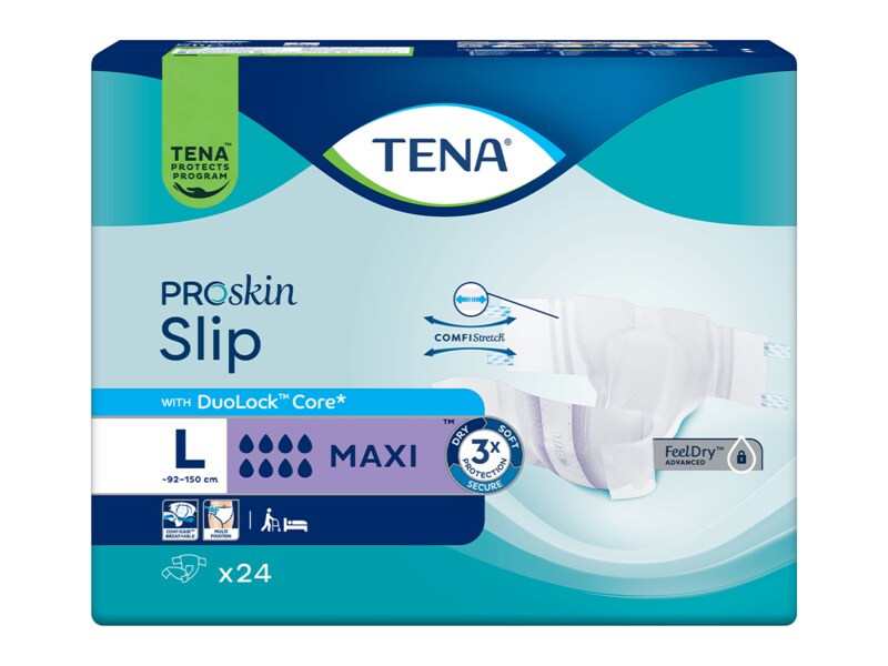 Tena Proskin Slip Maxi L Inkontinenční kalhotky 24 ks