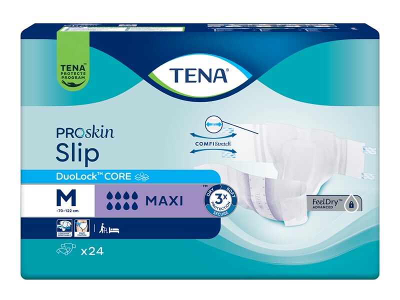 Tena Proskin Slip Maxi M Inkontinenční kalhotky 24 ks