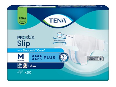 Tena Proskin Slip Plus M Inkontinenční kalhotky 30 ks