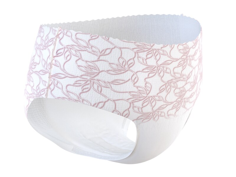 Tena Silhouette Plus White L Inkontinenční kalhotky 10 ks