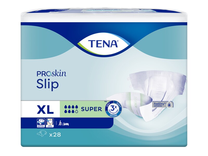 Tena Slip Proskin Super XL Inkontinenční kalhotky 28 ks