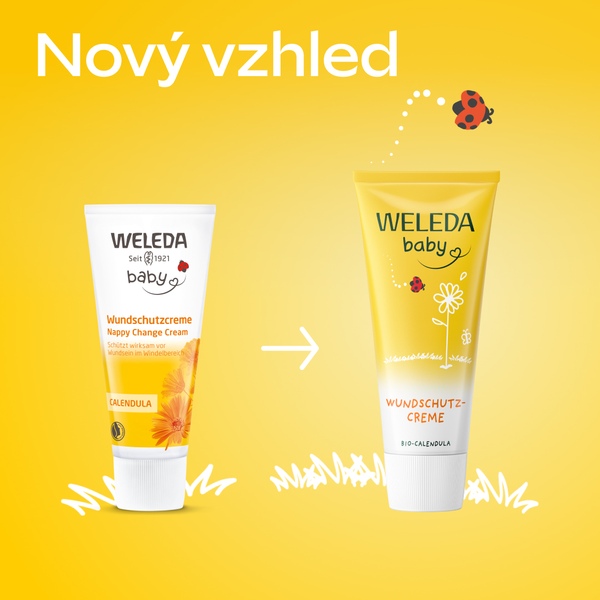 Weleda Baby Měsíčkový kojenecký krém na zadeček 30 ml