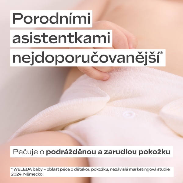 Weleda Baby Měsíčkový kojenecký krém na zadeček 30 ml