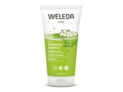 Weleda Kids Veselá limetka 2v1 sprchový krém a šampon 150 ml