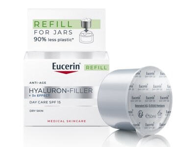 Eucerin Hyaluron-Filler + 3x Effect denní krém pro normální a smíšenou pleť náplň 50 ml Eucerin Hyaluron-Filler + 3x Effect denní krém pro normální a smíšenou pleť náplň 50 ml