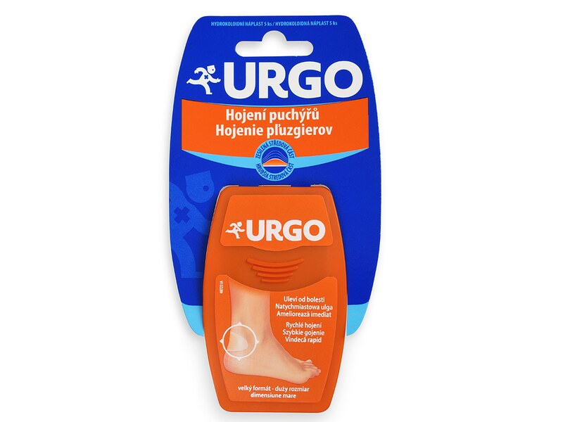 Urgo Puchýře sport náplasti na paty 5 ks