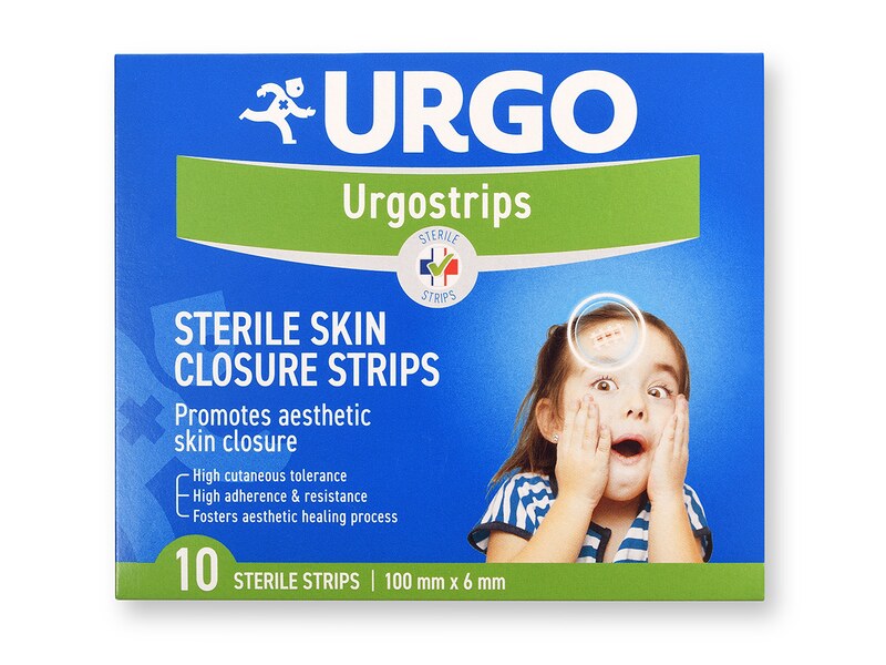 Urgo Strips náplasťové stehy 100x6 mm 10 ks
