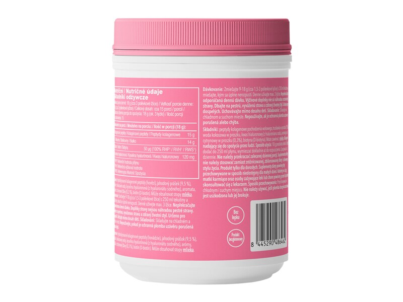 Vital Proteins Beauty Collagen příchuť jahoda+citron 271 g