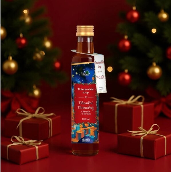 Naturprodukt Vánoční sirup 250 ml