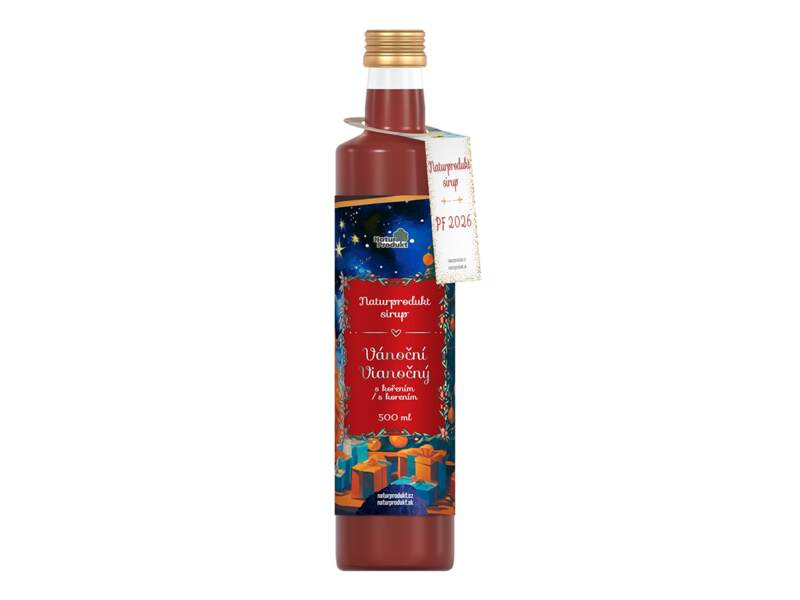 Naturprodukt Vánoční sirup 500 ml
