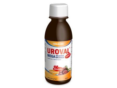 Uroval Mega Brusinka Forte sirup 200 ml Uroval Mega Brusinka Forte sirup 200 ml