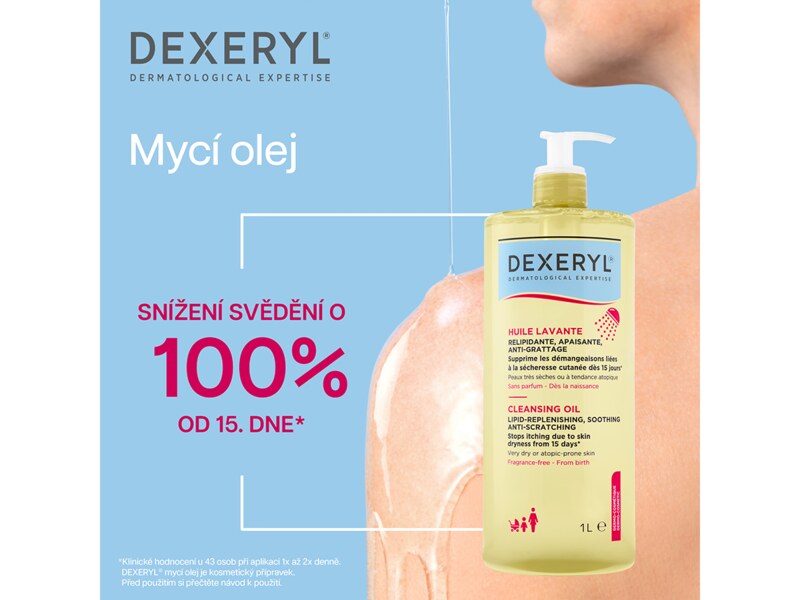 Dexeryl Mycí olej 1000 ml