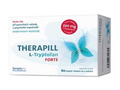 Therapill L-Tryptofan Forte 60 kapslí