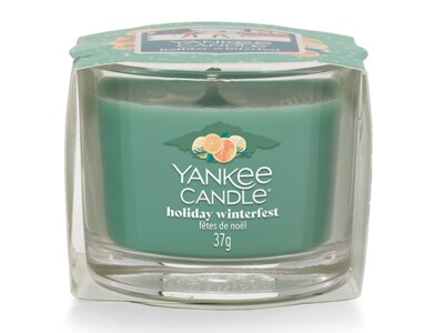 Yankee Candle Votivní svíčka ve skle Holiday Winterfest 37 g Yankee Candle Votivní svíčka ve skle Holiday Winterfest 37 g