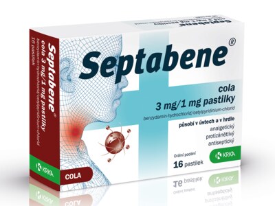 Septabene Cola 16 pastilek Septabene Cola 16 pastilek