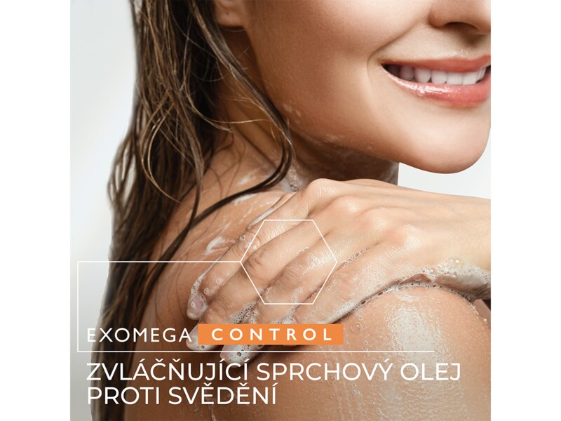 A-Derma Exomega Control zvláčňující sprchový olej 1000 ml