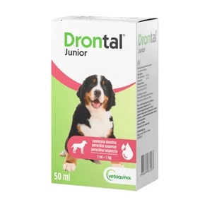 Drontal Junior perorální suspenze 50 ml Drontal Junior perorální suspenze 50 ml