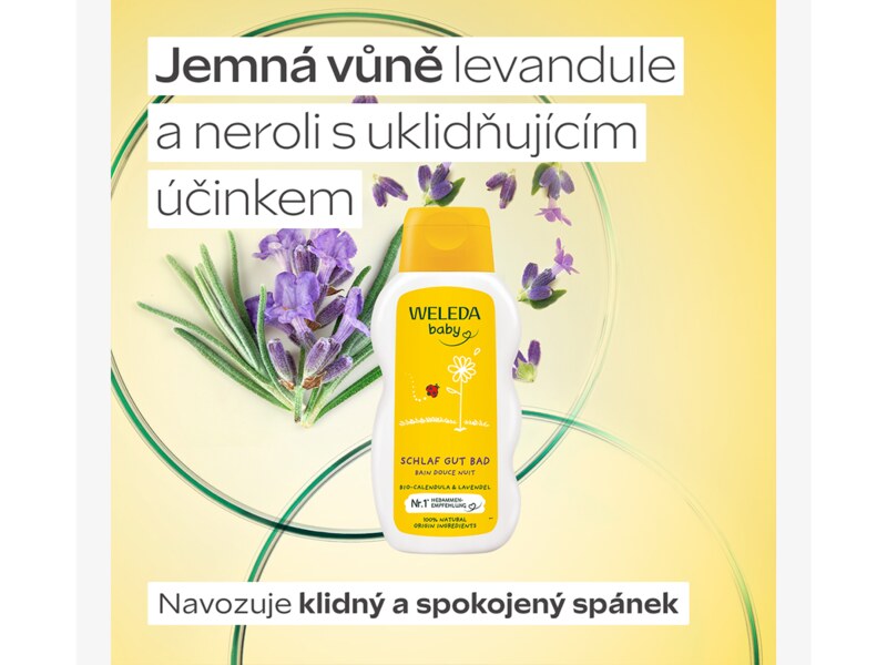 Weleda Baby Měsíčková koupel na dobrou noc 200 ml