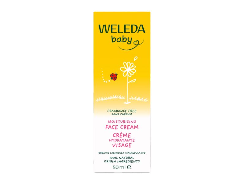 Weleda Baby Měsíčkový pleťový krém bez parfemace 50 ml