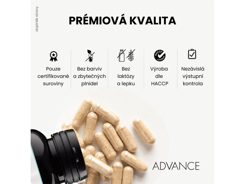 Advance Magnesium 6 forem hořčíku 90 kapslí Advance Magnesium 6 forem hořčíku 90 kapslí