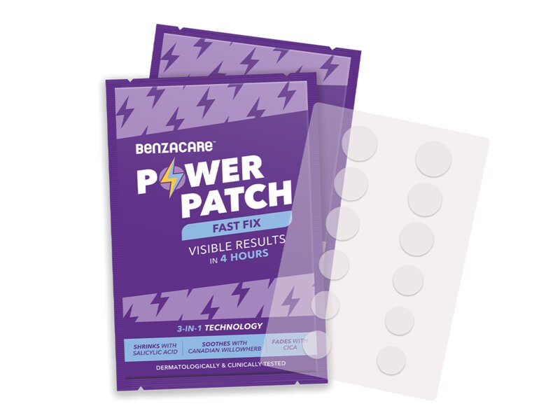 Benzacare Power Patch Náplasti na ošetření akné 36 ks