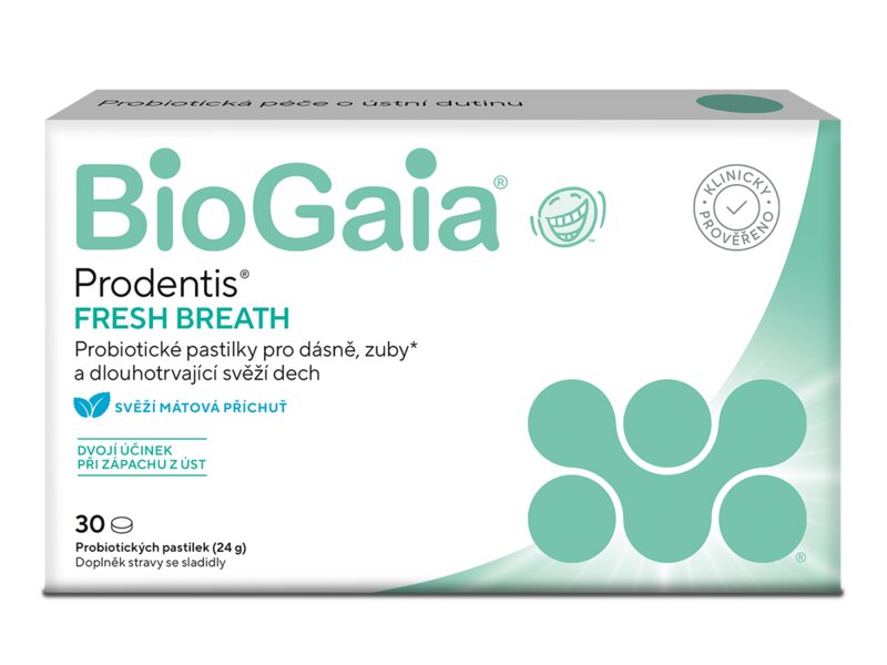Biogaia Prodentis Fresh Breath 30 pastilek 