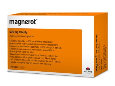 Magnerot 500 mg 100 tablet