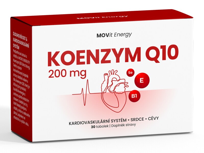 MOVit Koenzym Q10 200 mg 30 tobolek