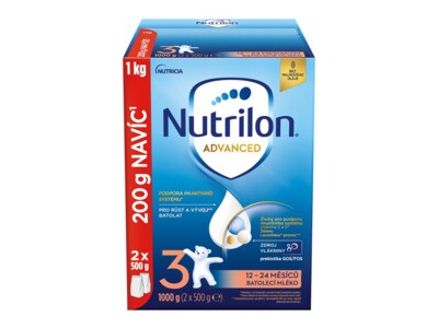 Nutrilon Advanced 3 batolecí mléko 12- 24 měsíců 1 kg