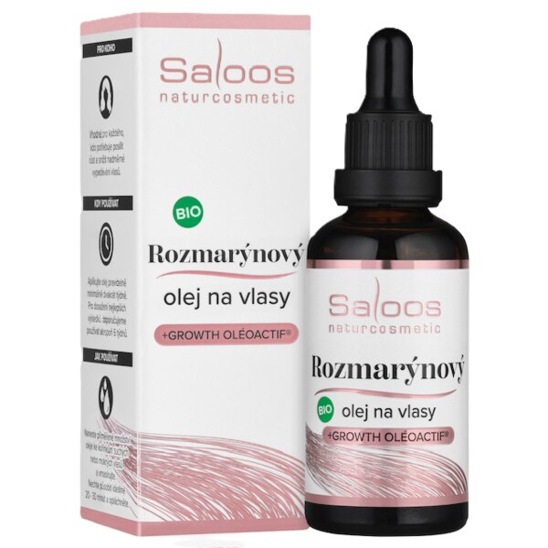 Saloos Bio Rozmarýnový olej na vlasy 50 ml
