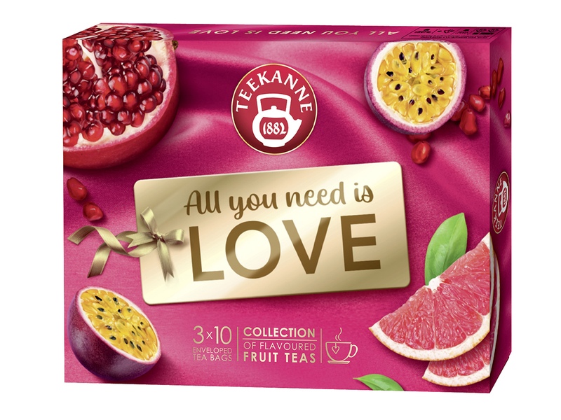 Teekanne Love Collection Dárková sada 3x10 nálevových sáčků