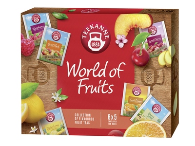 Teekanne World of Fruits Dárková sada 6x5 nálevových sáčků 