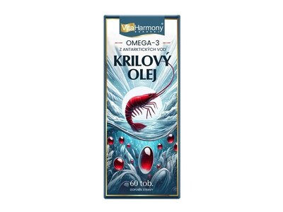 VitaHarmony Krilový olej 60 tobolek