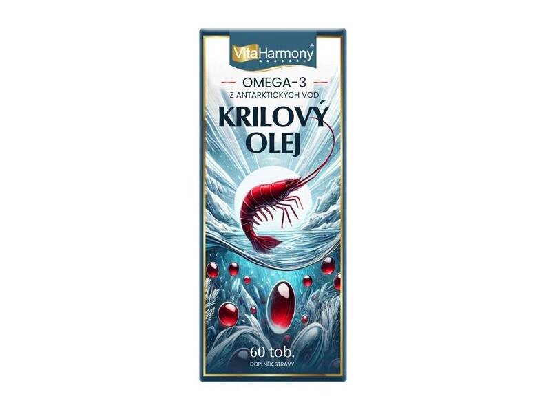 VitaHarmony Krilový olej 60 tobolek