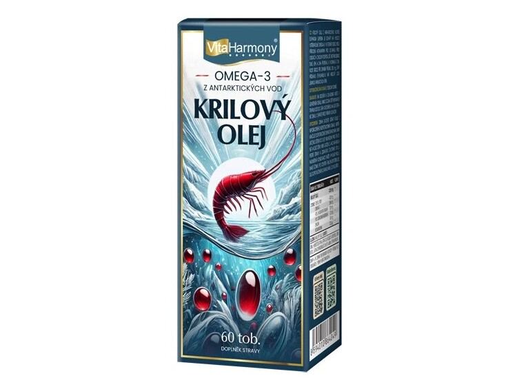 VitaHarmony Krilový olej 60 tobolek