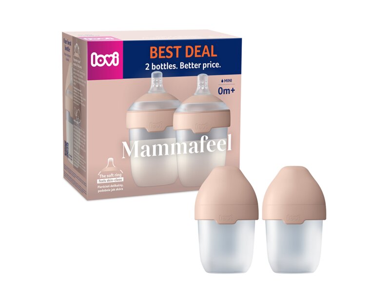 Lovi Mammafeel Set lahví 0 m+ 150 ml 2 ks