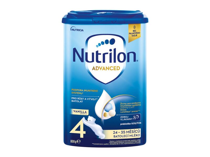 Nutrilon Advanced 4 Vanilka batolecí mléko 24- 35 měsíců 800 g