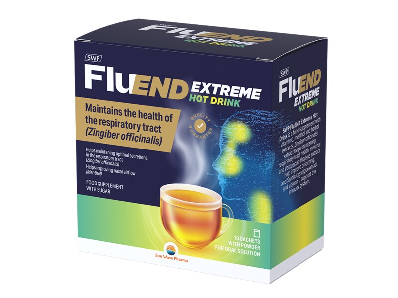 SWP Fluend Extreme Hot Drink sáčky 10 x 4,5 g SWP Fluend Extreme Hot Drink sáčky 10 x 4,5 g