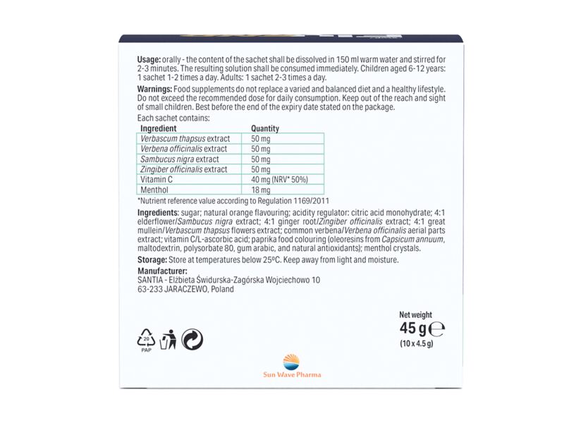 SWP Fluend Extreme Hot Drink sáčky 10 x 4,5 g SWP Fluend Extreme Hot Drink sáčky 10 x 4,5 g