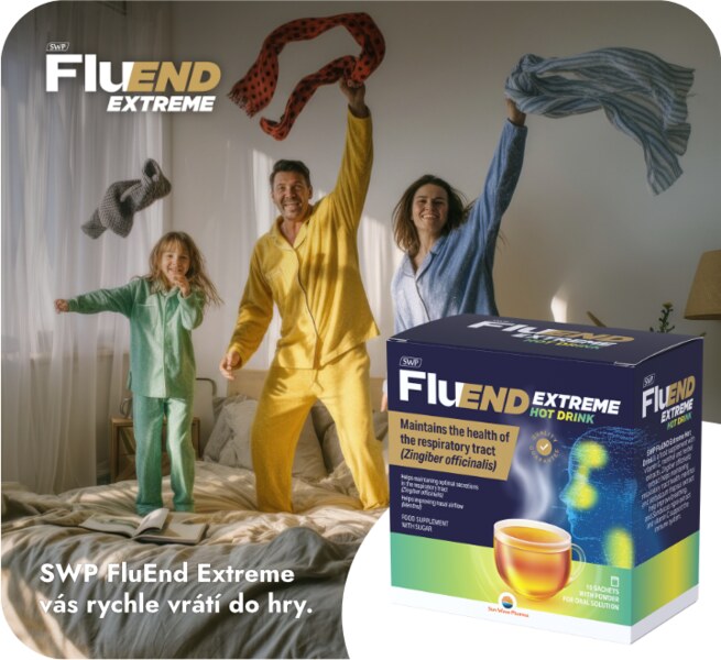 SWP Fluend Extreme Hot Drink sáčky 10 x 4,5 g