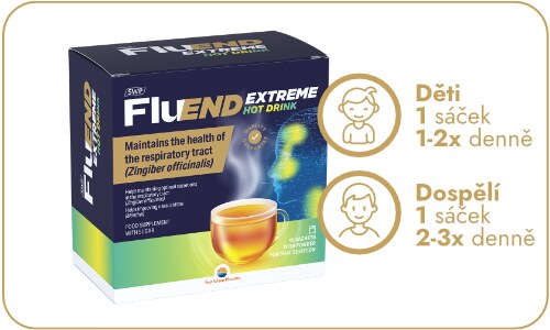 SWP Fluend Extreme Hot Drink sáčky 10 x 4,5 g