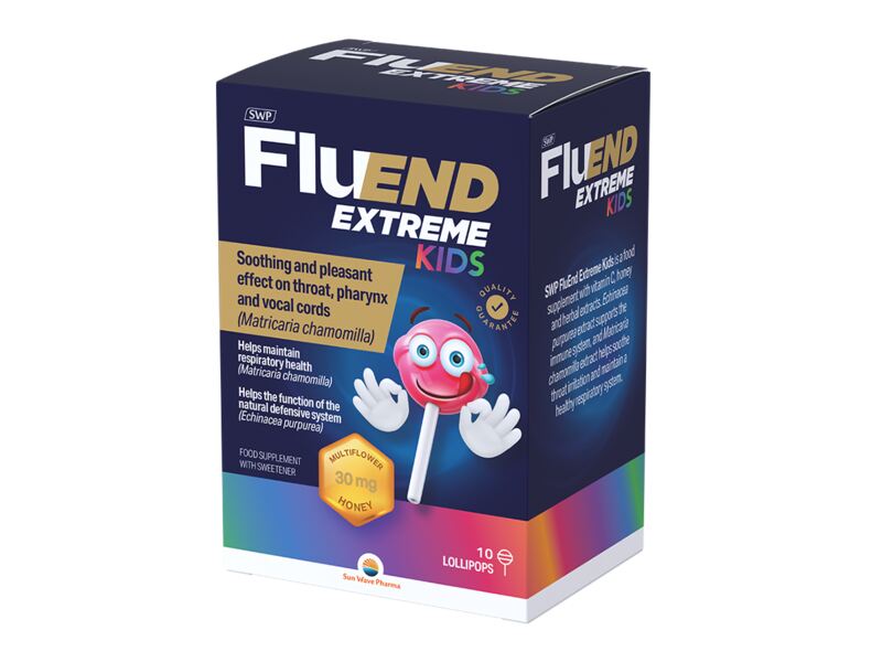 SWP Fluend Extreme Kids lollipops Honey lízátka 10 ks