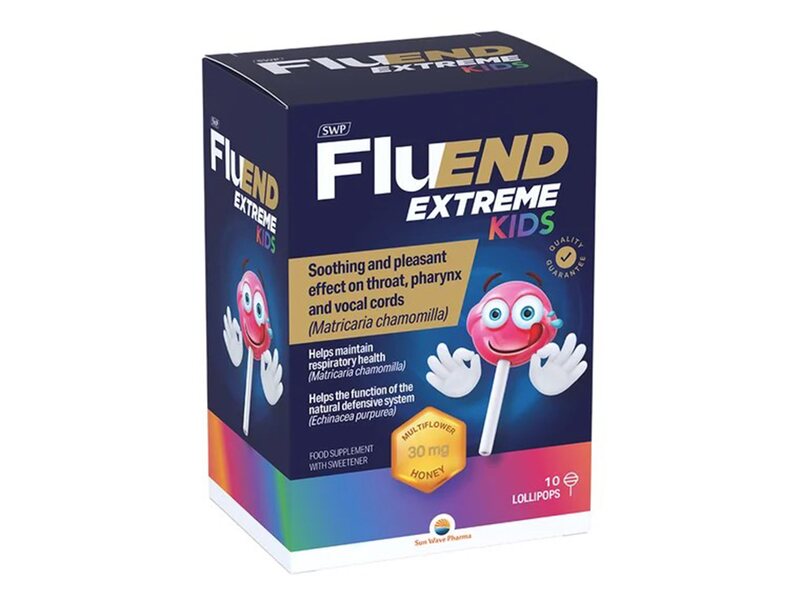 SWP Fluend Extreme Kids lollipops Honey lízátka 10 ks