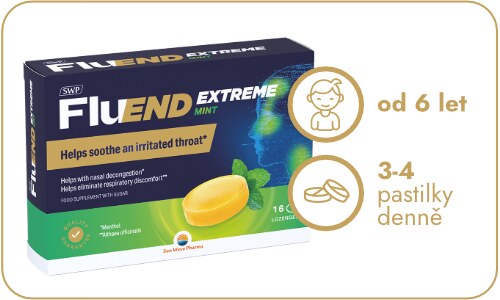 SWP Fluend Extreme Mint 16 pastilek