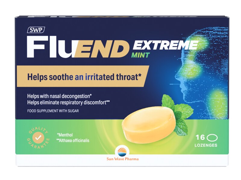 SWP Fluend Extreme Mint 16 pastilek